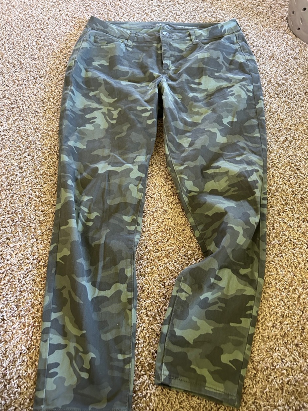 Style & Co. Men's Camouflage Cargo Pants - Green Camo